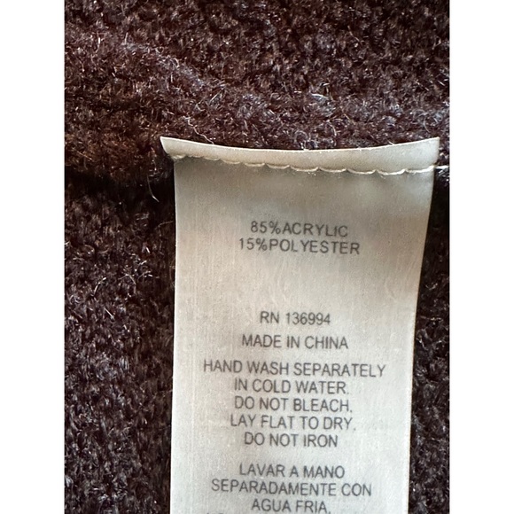 Sioni Essentials Black Boucle Open Sweater Jacket, NWT, S - Picture 8 of 14